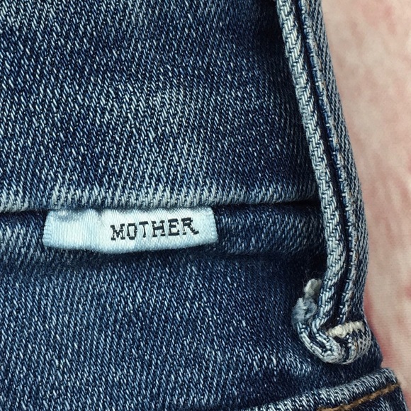 ⭐️MOTHER High Waisted Looker Jean in Loud is how I love you Size 27x29 1/2 - Picture 15 of 16